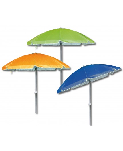 Ombrellone palo 32 8 stecche fiberglass cover poliestere d.cm.180