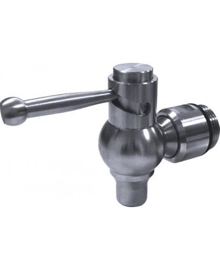 RUBINETTO A SFERA 3/4" INOX PER TINI OLIO