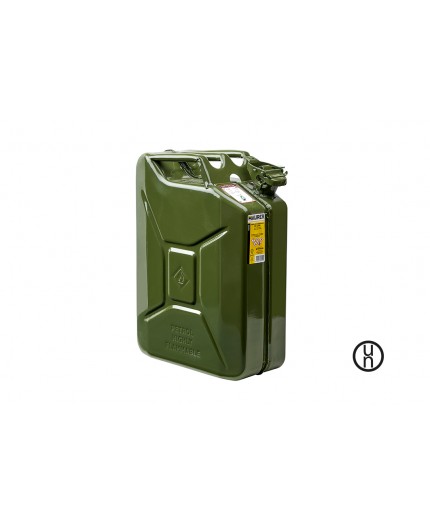 TANICA IN METALLO VERDE MILITARE  - 10L