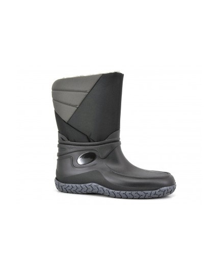 G&G DOPOSCI STIVALI DA NEVE UOMO INVERNO 751 NORDIC NERO/GRIGIO